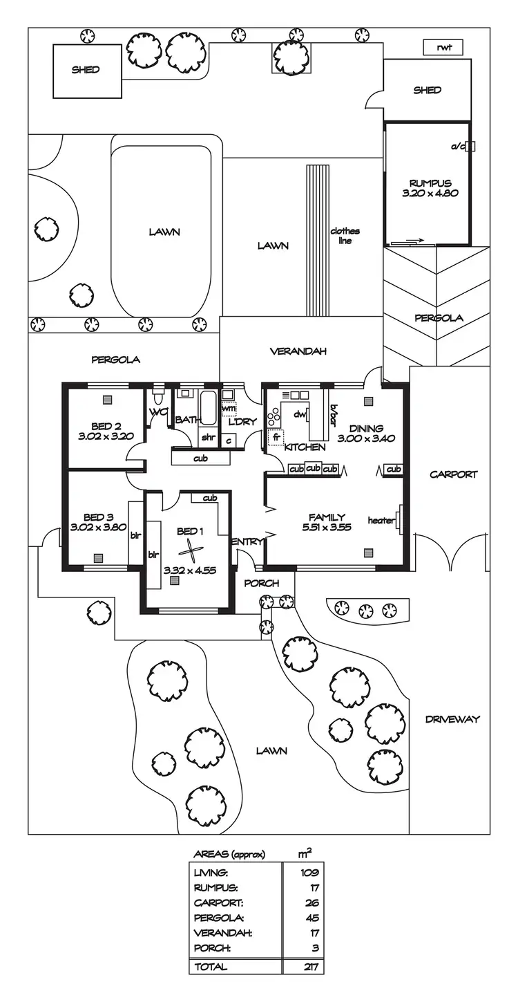 Floorplan of Homely house listing, 23 Margaret Avenue, Rostrevor SA 5073