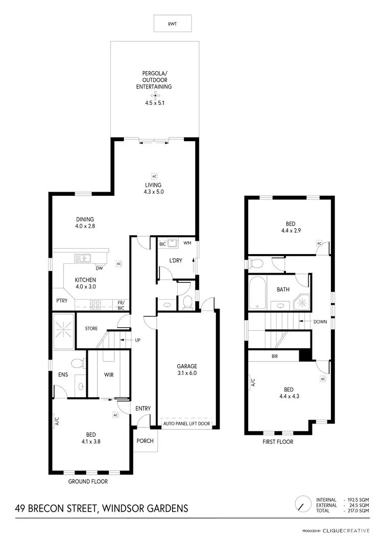 Floorplan of Homely house listing, 49 Brecon Street, Windsor Gardens SA 5087