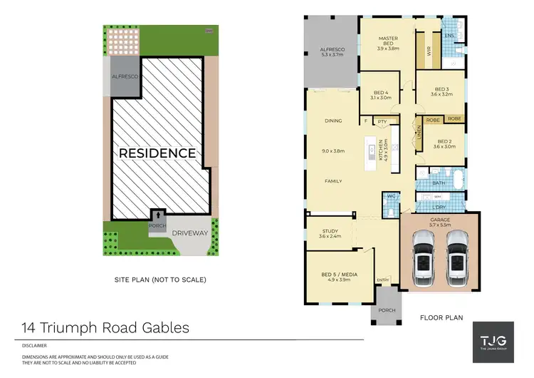 Floorplan of Homely house listing, 14 Triumph Road (The Gables), Box Hill NSW 2765