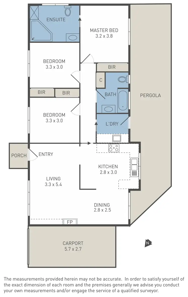 Floorplan of Homely house listing, 49 Iluka Drive, Werribee VIC 3030