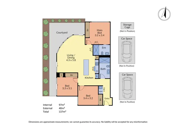 Floorplan of Homely apartment listing, G01/42A Nelson Street, Ringwood VIC 3134