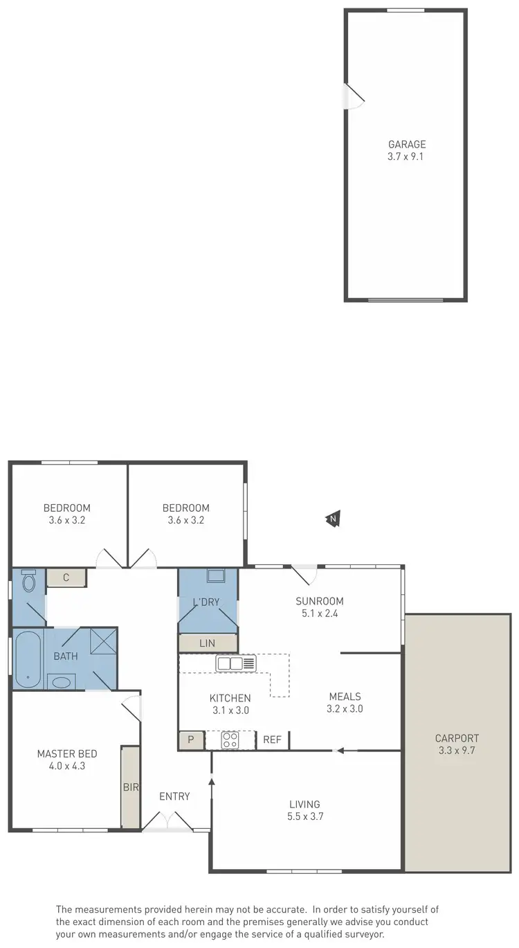 Floorplan of Homely house listing, 259 Princes Highway, Werribee VIC 3030