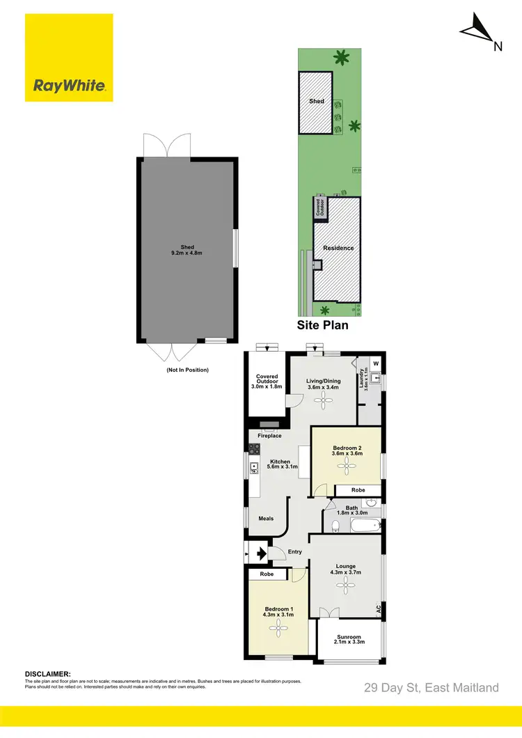 Floorplan of Homely house listing, 29 Day Street, East Maitland NSW 2323