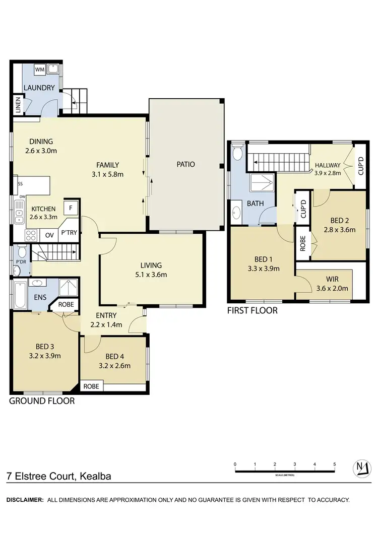 Floorplan of Homely house listing, 7 Elstree Court, Kealba VIC 3021