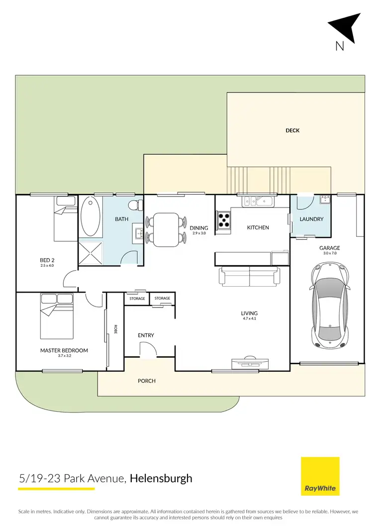 Floorplan of Homely villa listing, 5/19-23 Park Avenue, Helensburgh NSW 2508