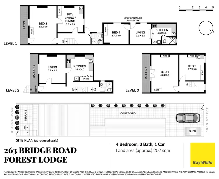 Floorplan of Homely house listing, 263 Bridge Road, Forest Lodge NSW 2037