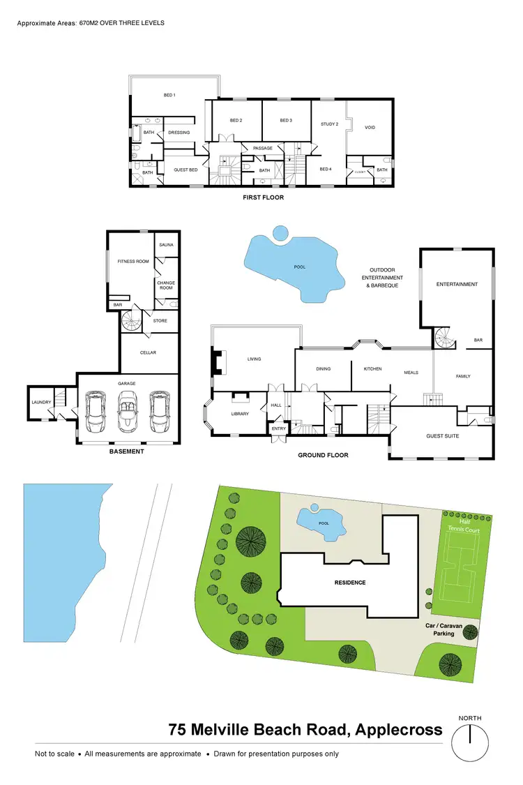 Floorplan of Homely house listing, 75 Melville Beach Road, Applecross WA 6153