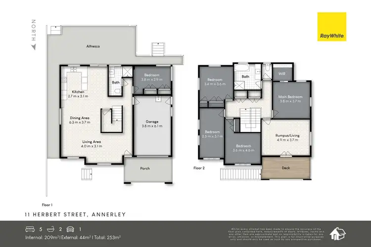 Floorplan of Homely house listing, 11 Herbert Street, Annerley QLD 4103