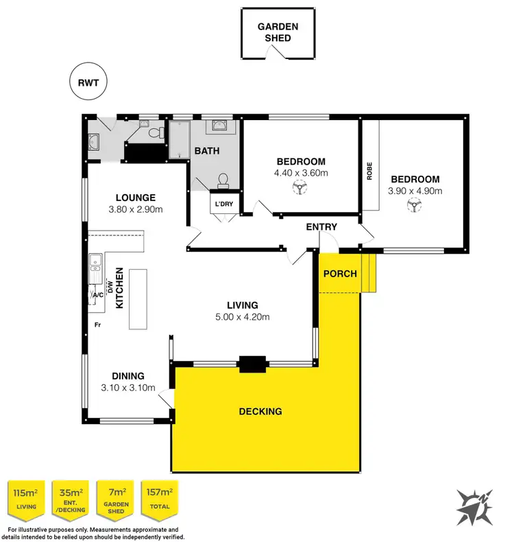 Floorplan of Homely house listing, 1 High Street, Victor Harbor SA 5211