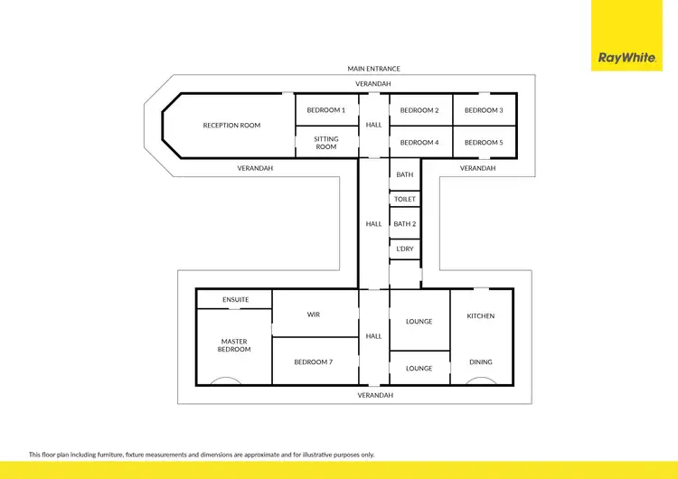 Floorplan of Homely rural property listing, Old Warroo Homestead 3718 Lachlan Valley Way, Forbes NSW 2871