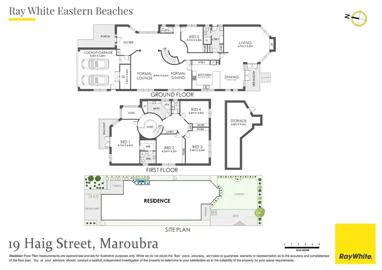 Floorplan of Homely house listing, 19 Haig Street, Maroubra NSW 2035