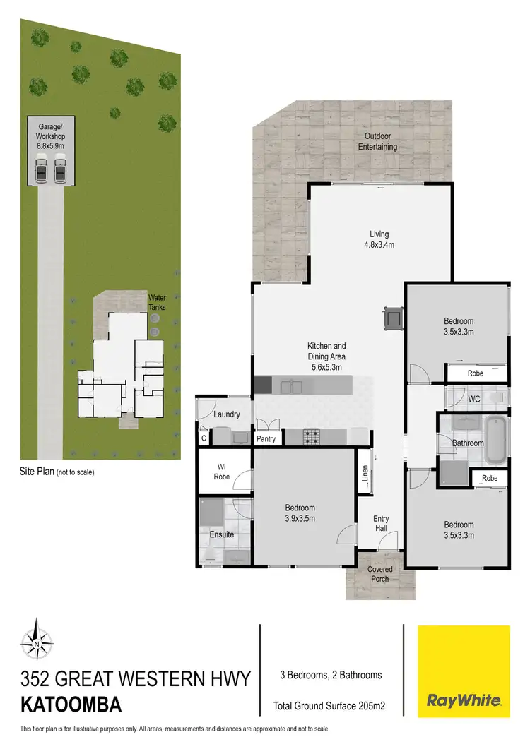 Floorplan of Homely house listing, 352 Great Western Highway, Katoomba NSW 2780