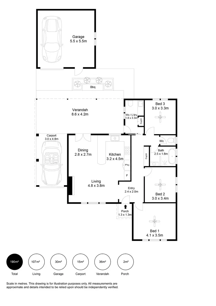 Floorplan of Homely house listing, 16 Belmore Terrace, Woodville SA 5011