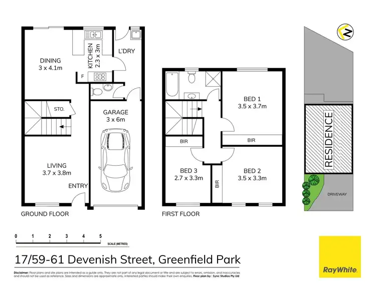 Floorplan of Homely house listing, 17/59-61 Devinish Street, Greenfield Park NSW 2176