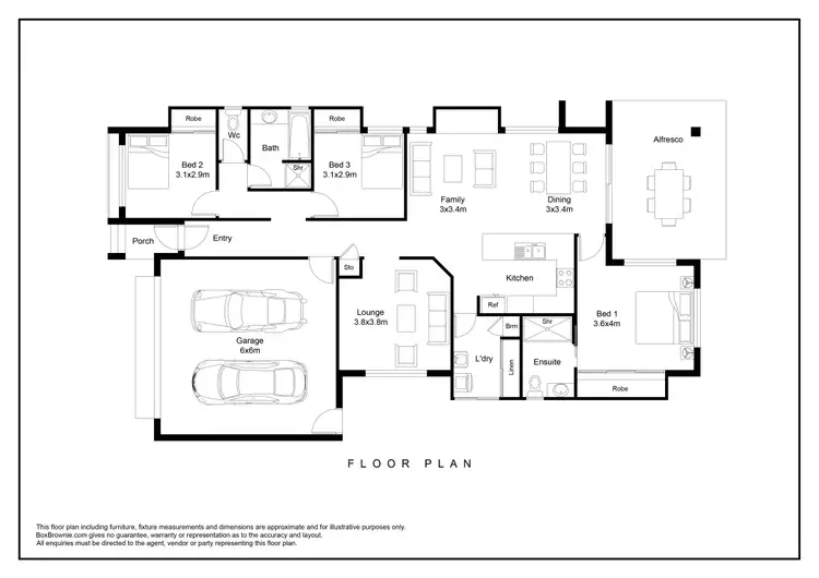 Floorplan of Homely house listing, Address available on request