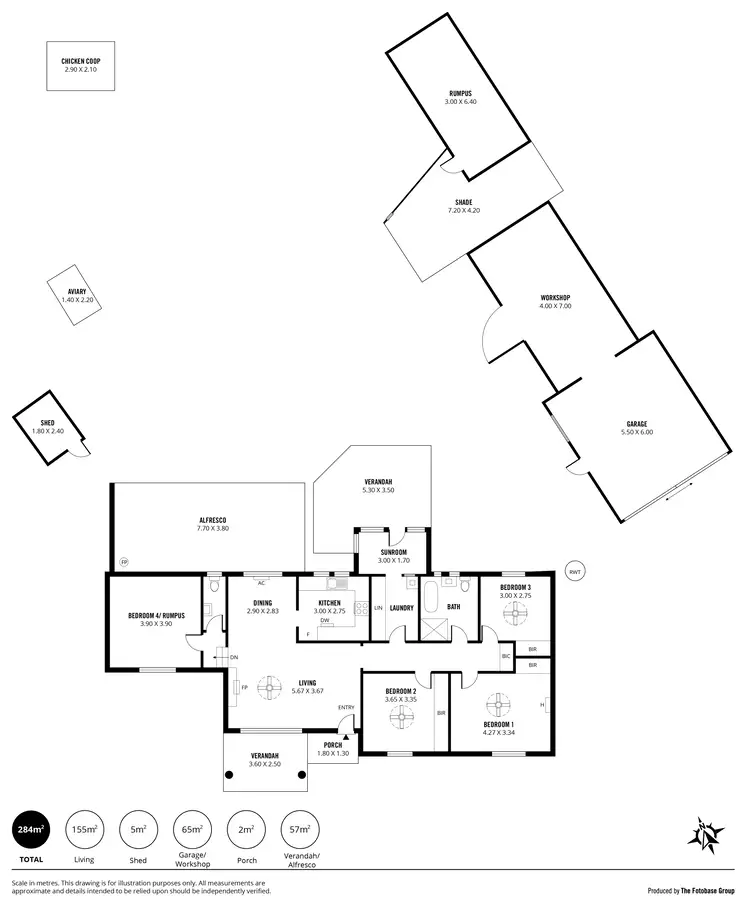 Floorplan of Homely house listing, 3 Brooks Street, Meadows SA 5201