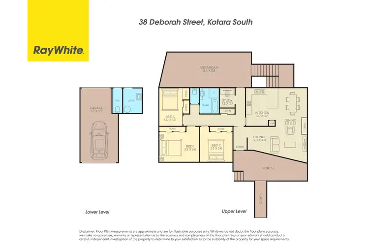Floorplan of Homely house listing, 38 Deborah Street, Kotara South NSW 2289
