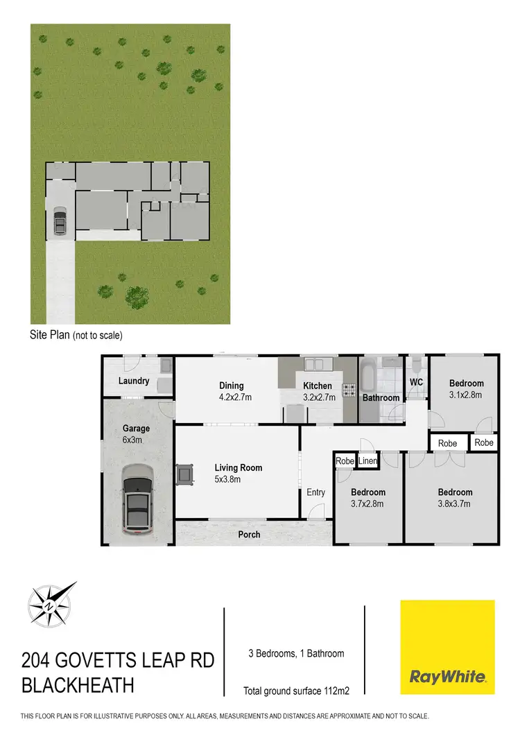 Floorplan of Homely house listing, 204 Govetts Leap Road, Blackheath NSW 2785