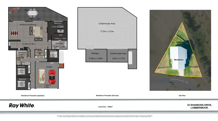 Floorplan of Homely house listing, 22 Shannons Drive, Lammermoor QLD 4703