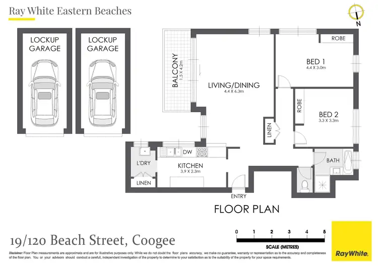 Floorplan of Homely apartment listing, 19/120 Beach Street, Coogee NSW 2034