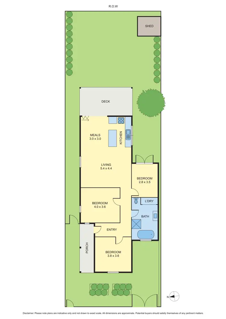 Floorplan of Homely house listing, 78 Clarendon Street, Coburg VIC 3058