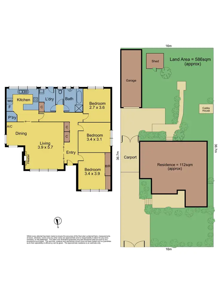 Floorplan of Homely house listing, 3 Cherry Orchard Rise, Box Hill North VIC 3129