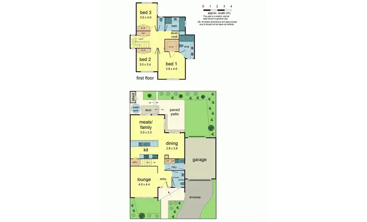 Floorplan of Homely house listing, 1A Ivy Street, Burwood VIC 3125