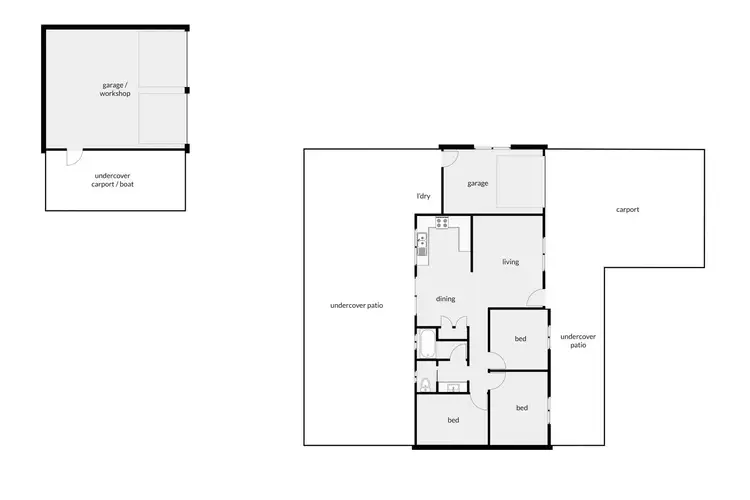 Floorplan of Homely house listing, 21 Strombus Avenue, Trinity Beach QLD 4879