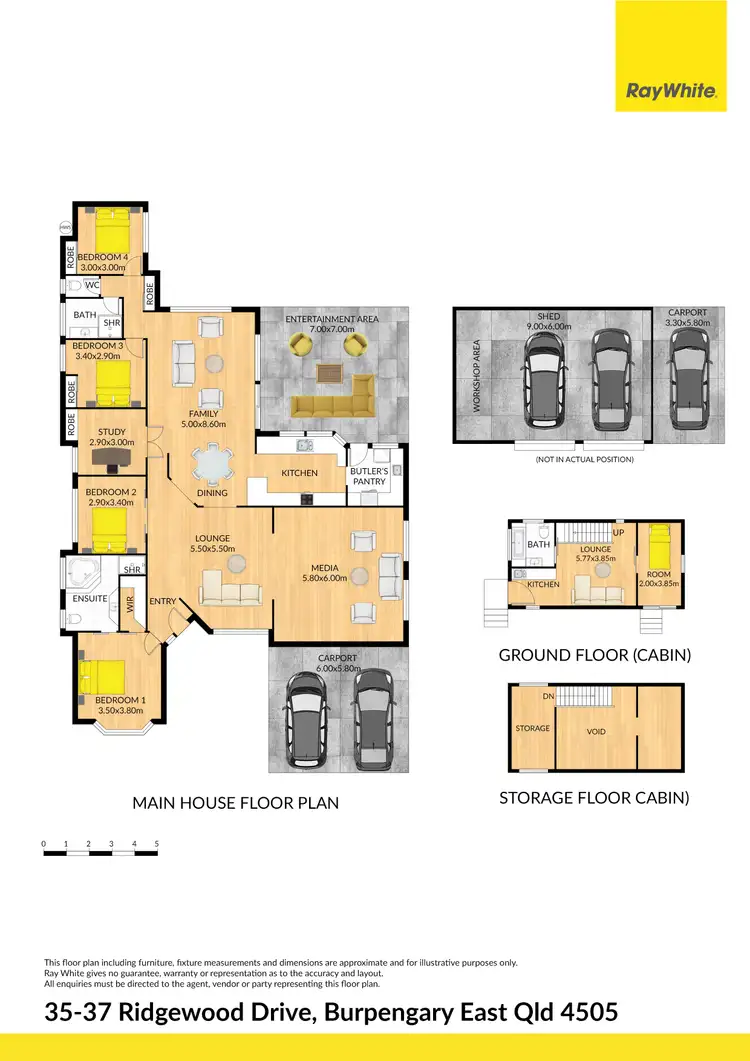 Floorplan of Homely house listing, 35-37 Ridgewood Drive, Burpengary East QLD 4505