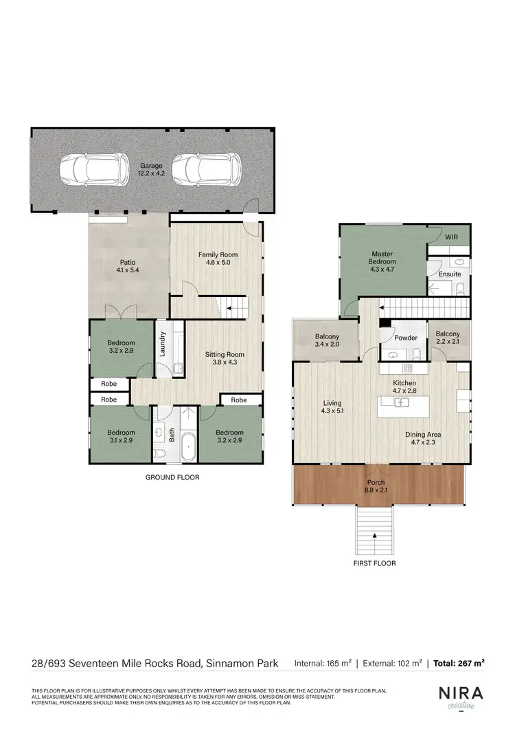Floorplan of Homely house listing, 28/693 Seventeen Mile Rocks Road, Sinnamon Park QLD 4073