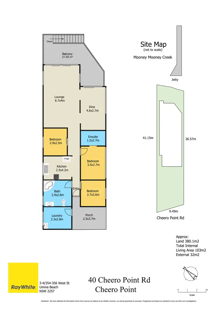 Floorplan of Homely house listing, 40 Cheero Point Road, Cheero Point NSW 2083