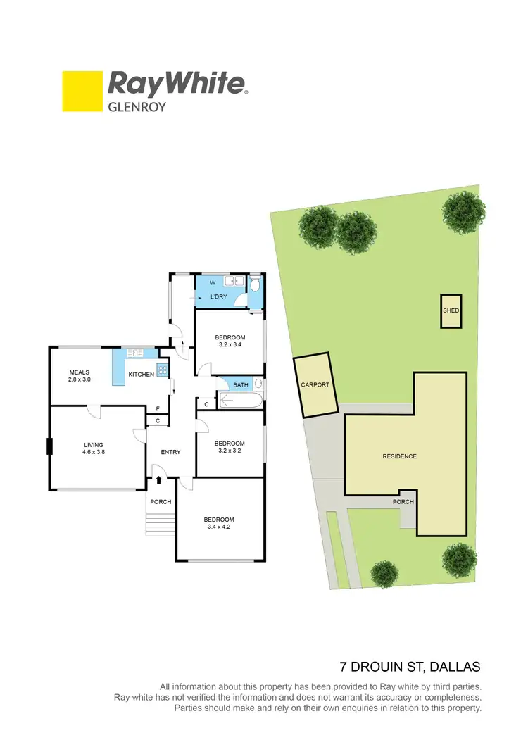 Floorplan of Homely house listing, 7 Drouin Street, Dallas VIC 3047