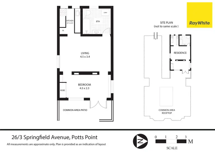 Floorplan of Homely apartment listing, 26/3 Springfield Avenue, Potts Point NSW 2011