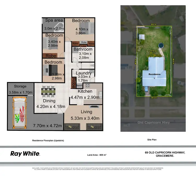 Floorplan of Homely house listing, 69 Old Capricorn Highway, Gracemere QLD 4702
