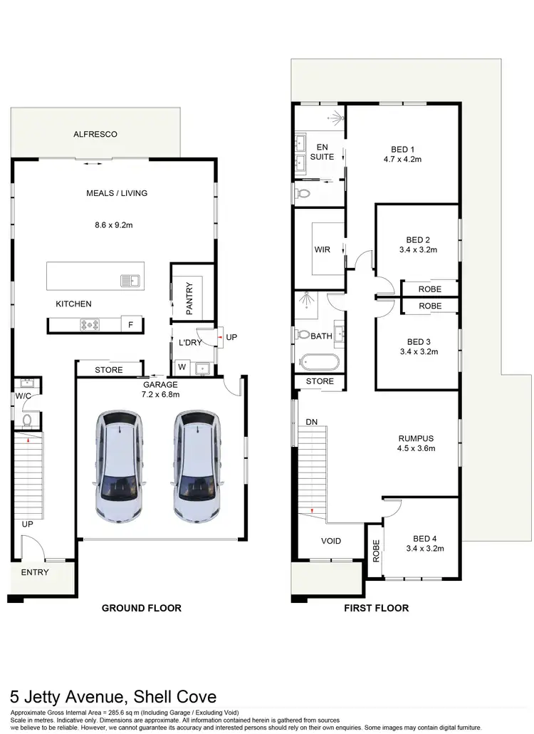 Floorplan of Homely house listing, 5 Jetty Avenue, Shell Cove NSW 2529