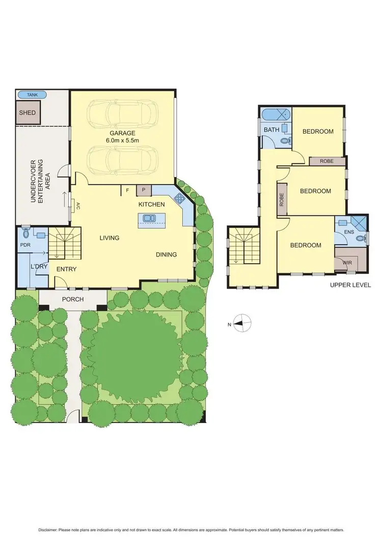Floorplan of Homely townhouse listing, 1/210 Cumberland Road, Pascoe Vale VIC 3044