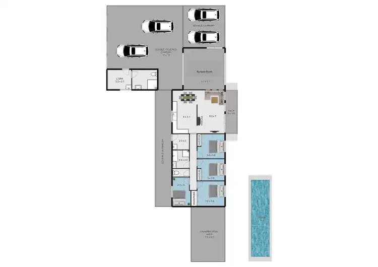 Floorplan of Homely rural property listing, 314 Tarean Road, Karuah NSW 2324