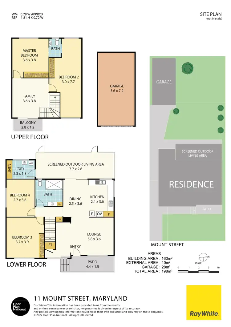 Floorplan of Homely house listing, 11 Mount Street, Maryland NSW 2287