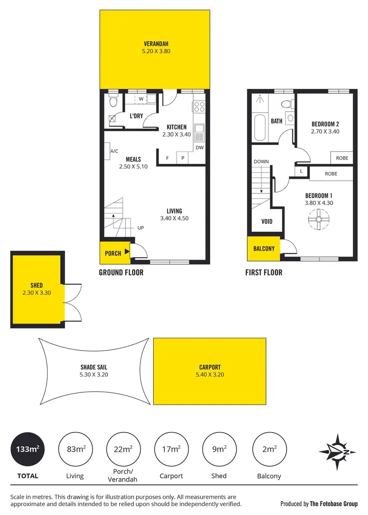 Floorplan of Homely house listing, 13/15 Tretter Street, Morphett Vale SA 5162