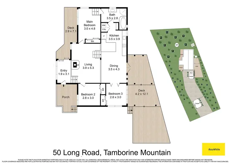 Floorplan of Homely house listing, 50 Long Road, Tamborine Mountain QLD 4272