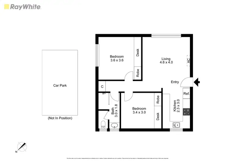 Floorplan of Homely apartment listing, 6/22 Wright Street, Clayton VIC 3168