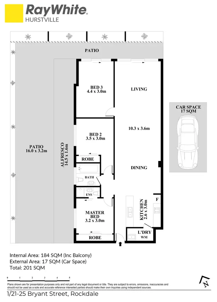 Floorplan of Homely apartment listing, 1/21-25 Bryant Street, Rockdale NSW 2216