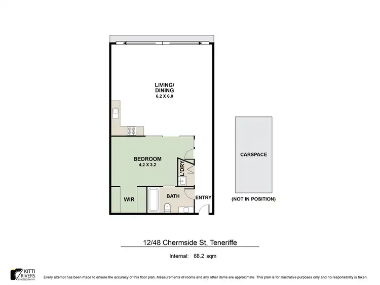 Floorplan of Homely apartment listing, 12/46 Chermside Street, Teneriffe QLD 4005