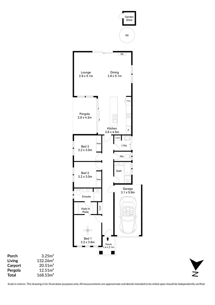 Floorplan of Homely house listing, 11 York Street, Northfield SA 5085