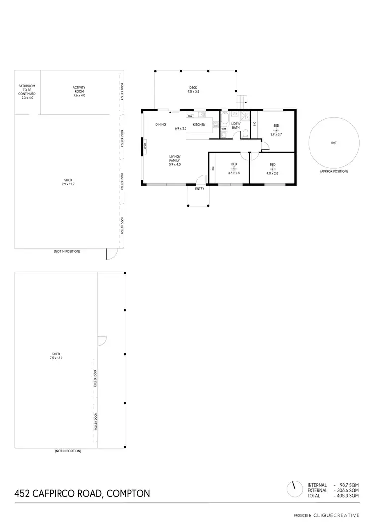 Floorplan of Homely other listing, 452 Cafpirco Road, Compton SA 5291