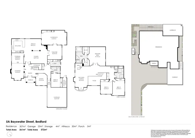 Floorplan of Homely house listing, 5A Bayswater Street, Bedford WA 6052