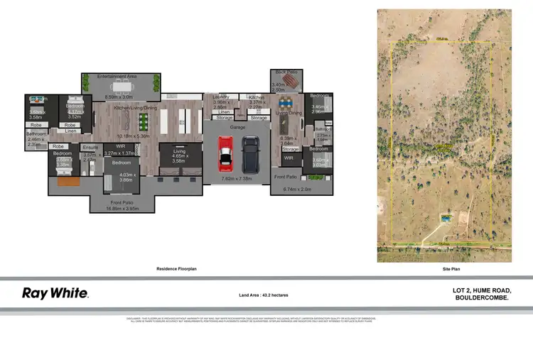 Floorplan of Homely house listing, Lot 2 Hume Road, Bouldercombe QLD 4702