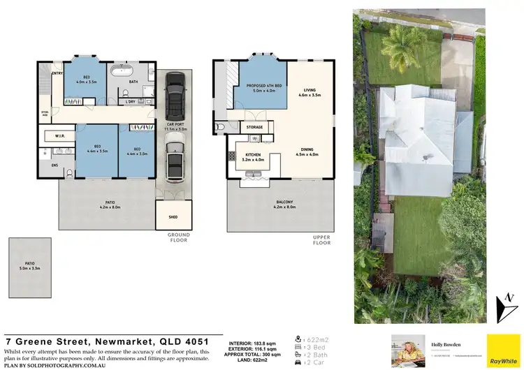 Floorplan of Homely house listing, 7 Greene Street, Newmarket QLD 4051