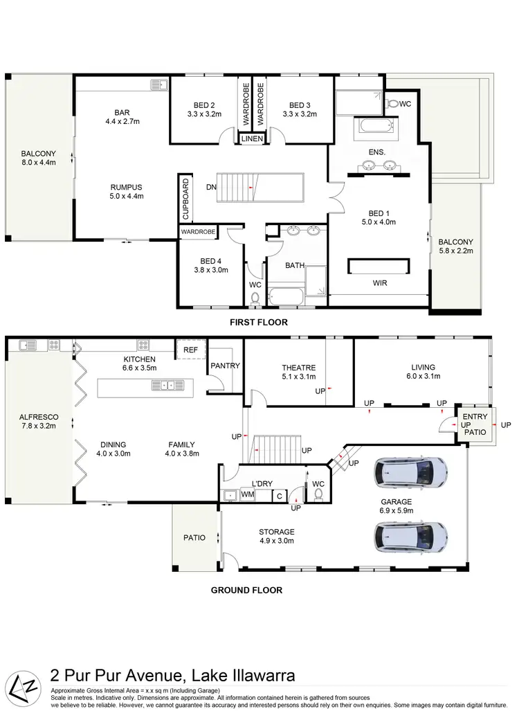 Floorplan of Homely house listing, 2 Pur Pur Avenue, Lake Illawarra NSW 2528
