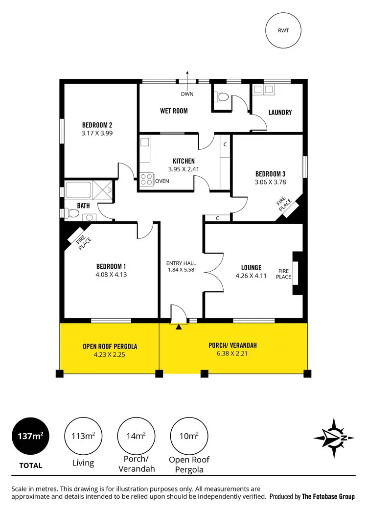 Floorplan of Homely house listing, 42 Eaton Street, Cumberland Park SA 5041
